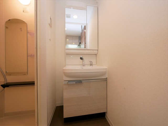 プレサンス難波クチュールの洗面所