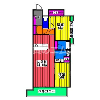【間取り】 | THE SQUARE・Royal Terrace | THE SQUARE・Royal Terraceの間取り