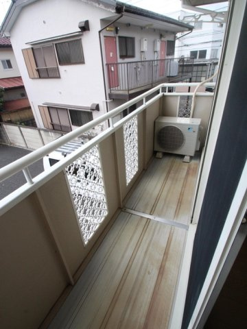 プリシアードⅠのバルコニー