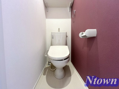 【トイレ】 | ハーモニーテラス高道町Ⅱ | トイレもきれいです