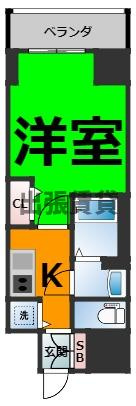 仲介手数料０円！M-Luxe丸の内の間取り