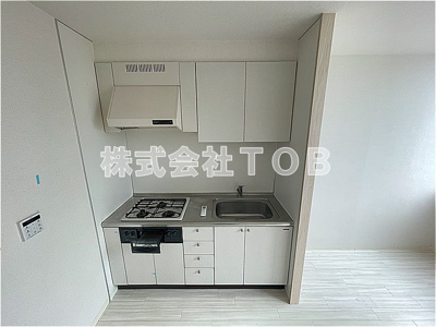 【キッチン】 | クレールコート芦花公園 | 3口グリル付き※クリーニング中の写真※
