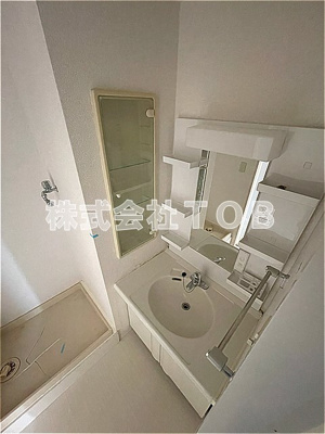 【独立洗面台】 | クレールコート芦花公園 | ※クリーニング中の写真※