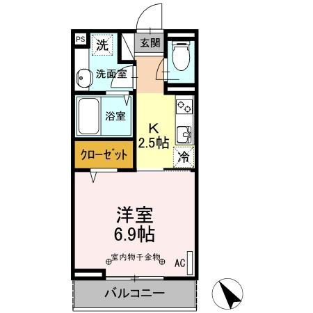 美麗・十日町の間取り