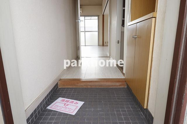 島谷グランドハイツの玄関|きれいな玄関です