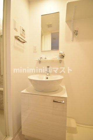 エスリード大阪CENTRAL AVENUEの洗面所