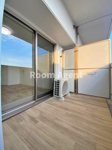 パルティール中村公園のバルコニー