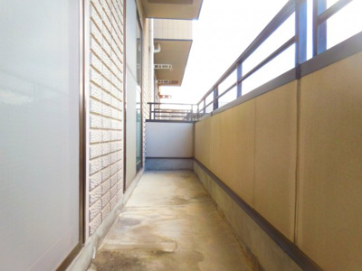 【バルコニー】 | メロディーハイツ高槻Ⅱ