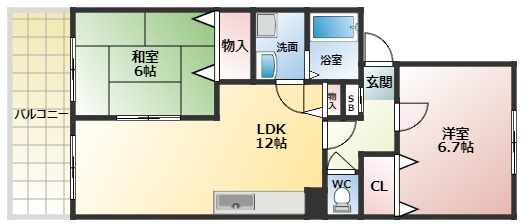 【間取り】 | グレープヒルパセオ