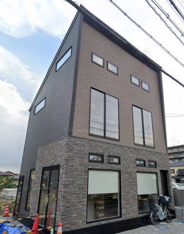 草津市若竹町の店舗事務所の外観|きれいな外観です