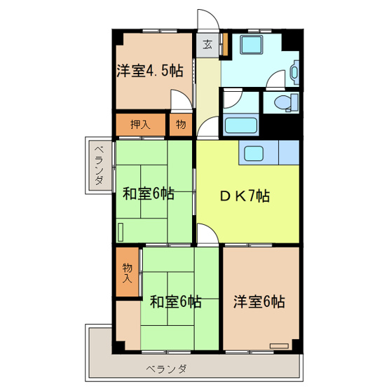 【間取り】 | 前田コーポ