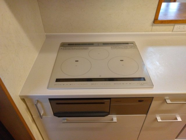 西伯郡南部町戸建のキッチン