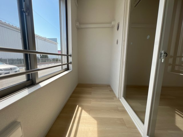 ファンド今宿Ⅱのバルコニー