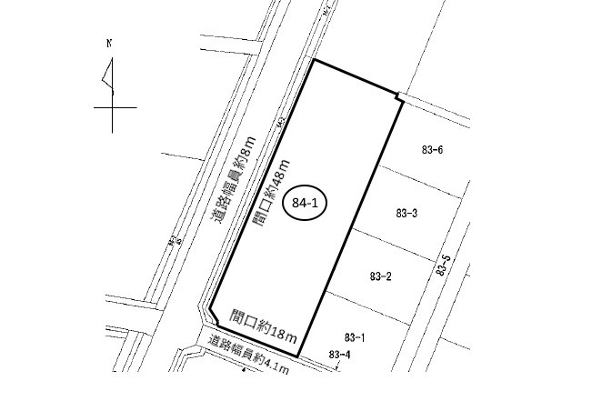 土地　春近古市場北