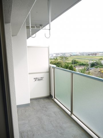 ブルースカイマンションＸのバルコニー