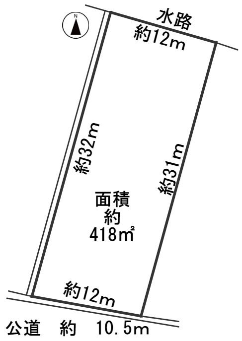 ６２６３４　羽島市正木町須賀赤松土地の区画図