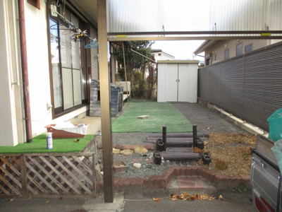 【庭】 | 岡谷市神明町3丁目 中古住宅⑱ | 庭