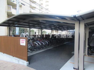 【その他共用部分】 | マンション御殿山 | その他：駐輪場（※空き状況は建物管理会社へ）     （2023年12月撮影）