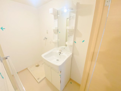 【洗面所】 | 大県マンションⅡ