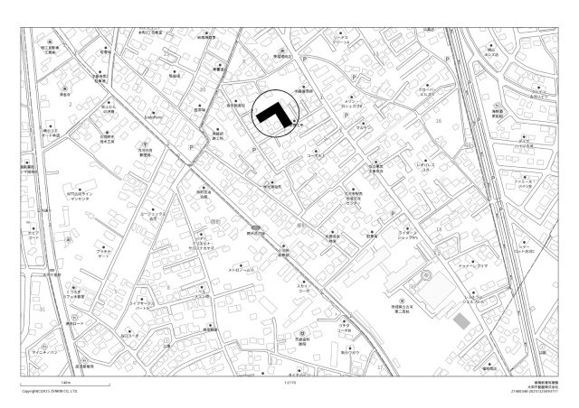 古河市幸町の地図