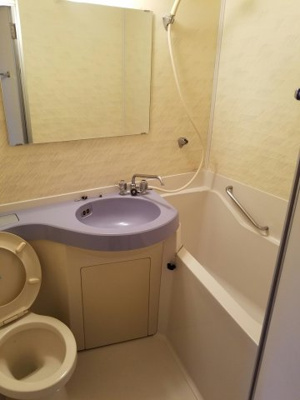 【トイレ】 | ロマネスク西新オレンジ通り | 別号室の写真になります。現況優先。