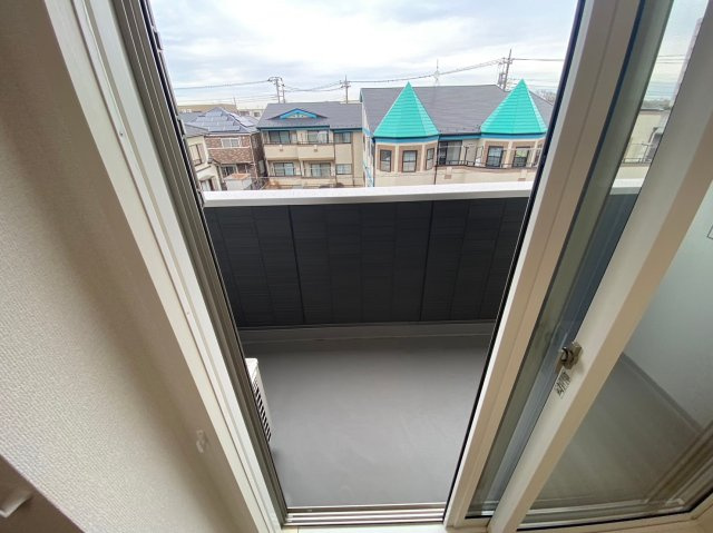 ジェンティーレ・トリヤマⅤのバルコニー