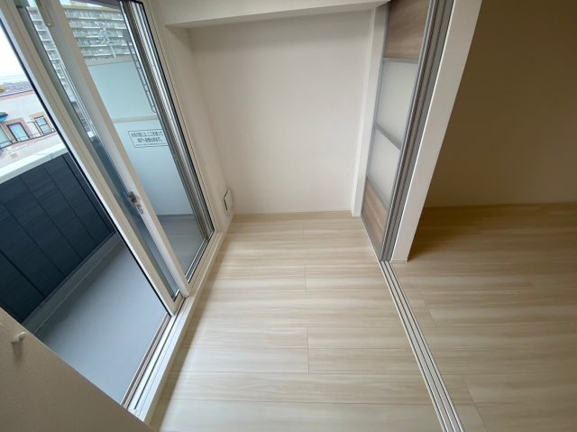 ジェンティーレ・トリヤマⅤのバルコニー