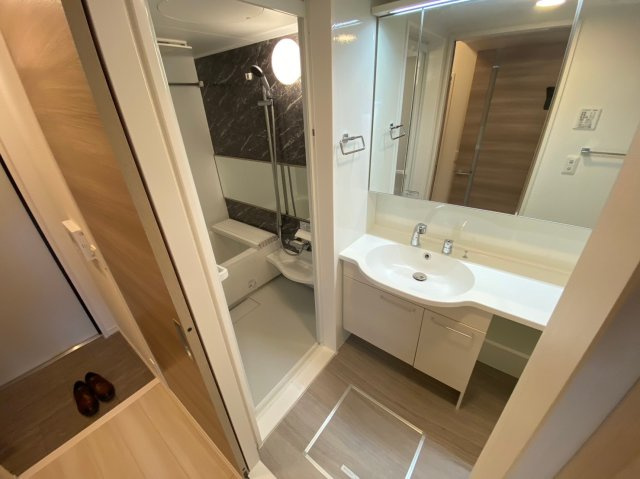 ジェンティーレ・トリヤマⅤの洗面所