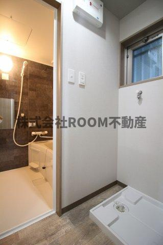 Milky way（ミルキーウェイ）の洗面所|ゆったりとスペースのある洗面所