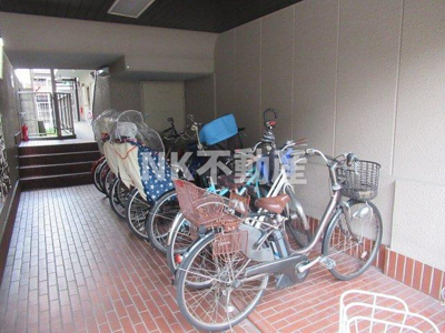 【その他共用部分】 | コーポ陣内Ⅰ（河内小阪賃貸） | 駐輪場です