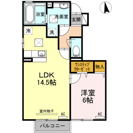 【間取り】 | アベニュー中山II