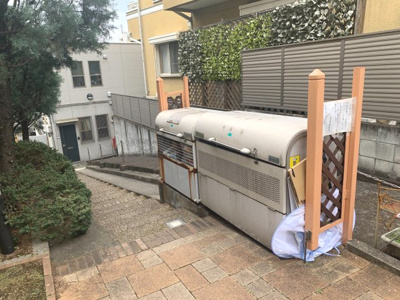 【その他共用部分】 | ブライトポート大崎 | 敷地内ゴミ捨て場