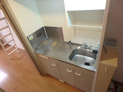 【キッチン】 | エンゼルイン博多 | 別号室の写真になります。現況優先。