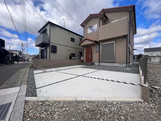 飾磨区中島新築住宅の前面道路含む現地写真