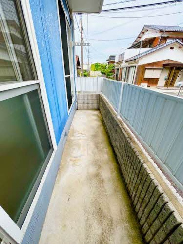 【バルコニー】 | フレグランス床波St | 落ち着いた時間を過ごせるバルコニーです