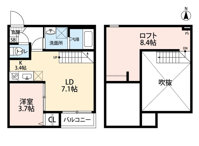 【間取り】 | シエル次郎丸