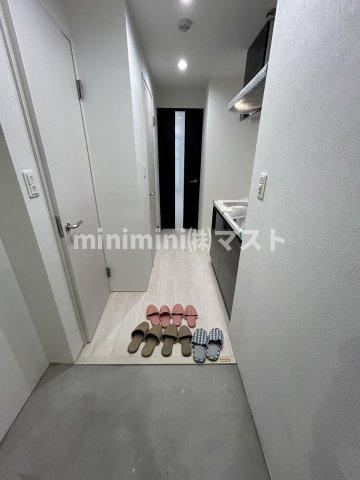 ALZA京町堀の玄関