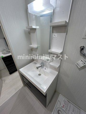 ALZA京町堀の洗面所