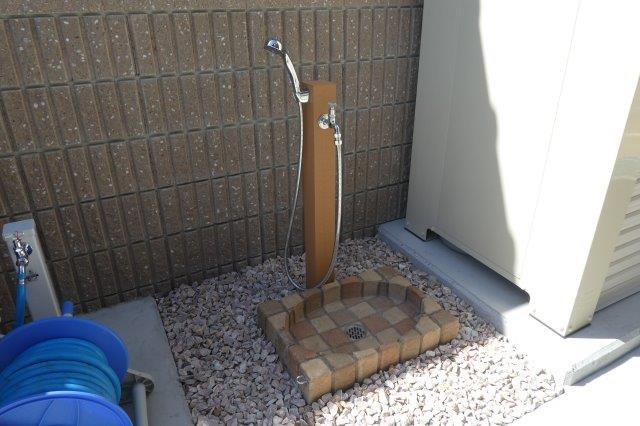 倉敷市茶屋町のアパートのその他共用部分|ペット用足洗い場