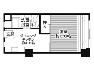 【間取り】 | ビレッジハウス城北タワー1号棟