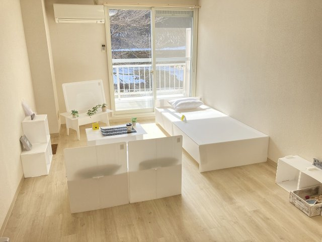 ファミーユ中桜田の内装|家具設置イメージ