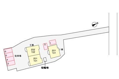 【駐車場】 | フロレスタⅠ | 駐車場