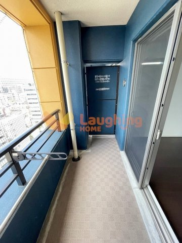 ルネッサンス21久留米六つ門のバルコニー|お洗濯にも便利なバルコニー付き