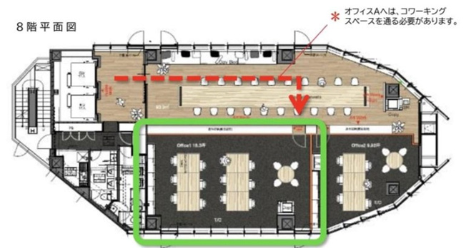 【間取り】 | SNビル　seesawオフィスA【仲介手数料無料】