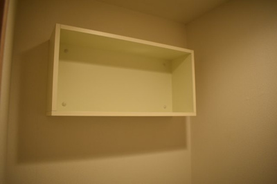 【収納】 | リブリ・ブルージュ | トイレ上の収納でトイレットペーパーなどの収納ができます♪