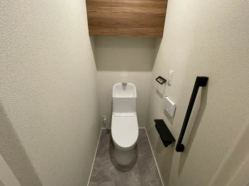 熊本市中央区京町２丁目の賃貸マンションのトイレ