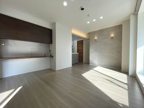 熊本市中央区京町２丁目の賃貸マンションの居間・リビング