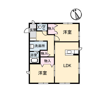 【間取り】 | Ｕハイツ カリス
