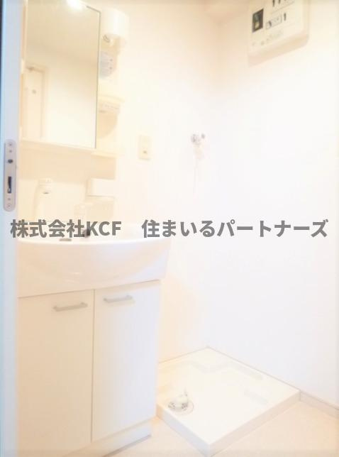 リブレア御井町の洗面所|脱衣スペースもあります
