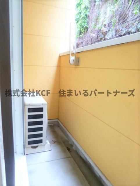 リブレア御井町のバルコニー|お洗濯にも便利なバルコニー付き